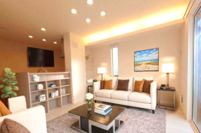 ソラーナ　フェリスの居間・リビング|CGで家具等を配置したもので、家具等は含まれません。※同施工会社、同型タイプです