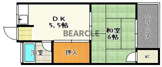【間取り】 | 原田マンション