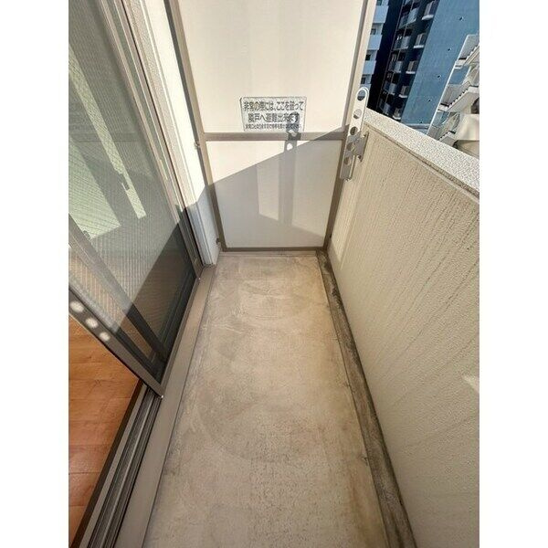 PONTE ALTO新栄のバルコニー