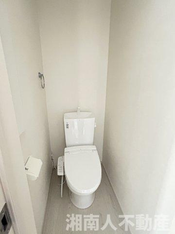 藤沢市城南３丁目１４８－２新築戸建のトイレ|トイレも気になるポイント