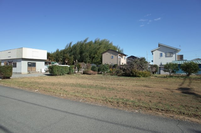 東松山市下唐子　土地75坪の外観