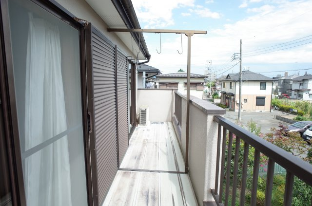坂戸市泉町2丁目　中古戸建のバルコニー