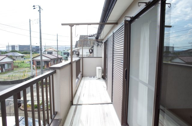 坂戸市泉町2丁目　中古戸建のバルコニー