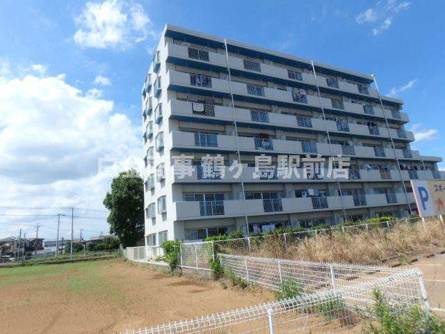 坂戸市大字片柳の賃貸マンションの外観