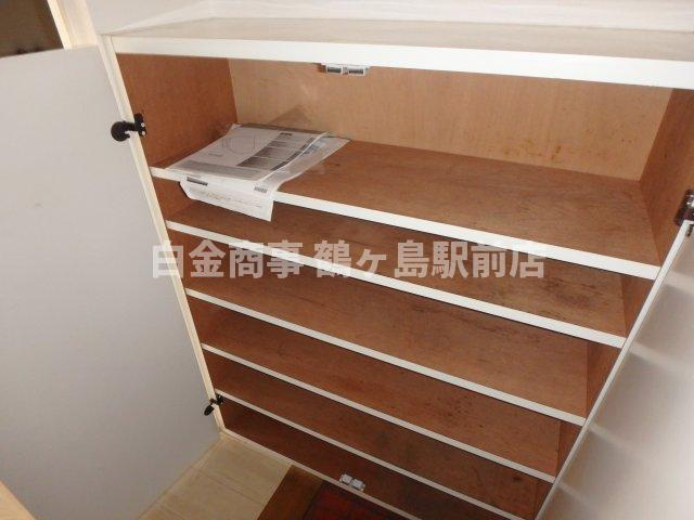 坂戸市大字片柳の賃貸マンションの収納