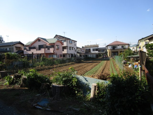 東松山市松山町1丁目　中古戸建の外観|畑付き