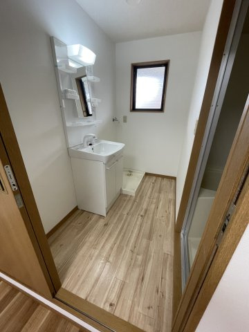 グリーンハイツBの洗面所