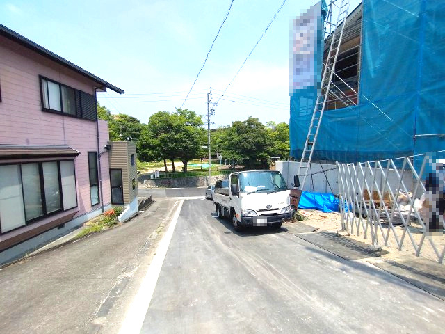 緑区大高町字北平部　売地の前面道路含む現地写真|前面道路