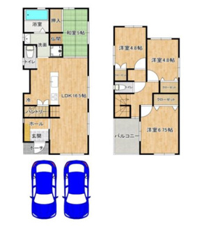 【間取り】 | 中古戸建　明石市和坂１丁目 | ４ＬＤＫ