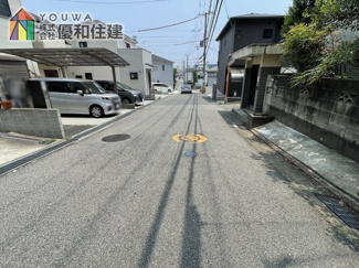 【前面道路含む現地写真】 | 中古戸建　明石市和坂１丁目
