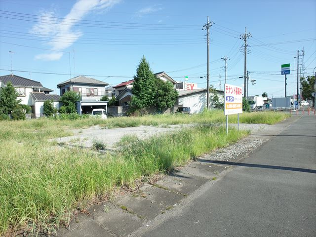 比企郡滑川町羽尾　土地157坪の外観