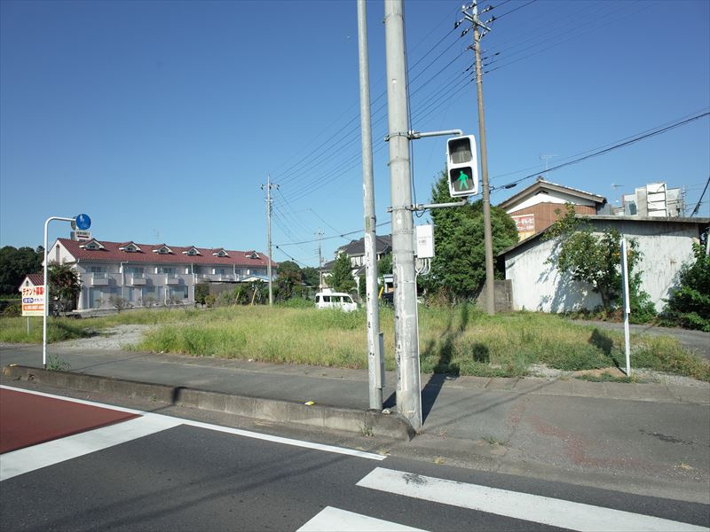 比企郡滑川町羽尾　土地157坪の外観