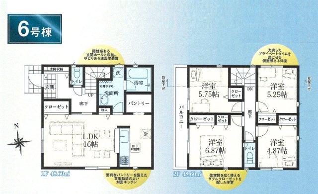 武蔵村山市本町3丁目　新築戸建全6棟