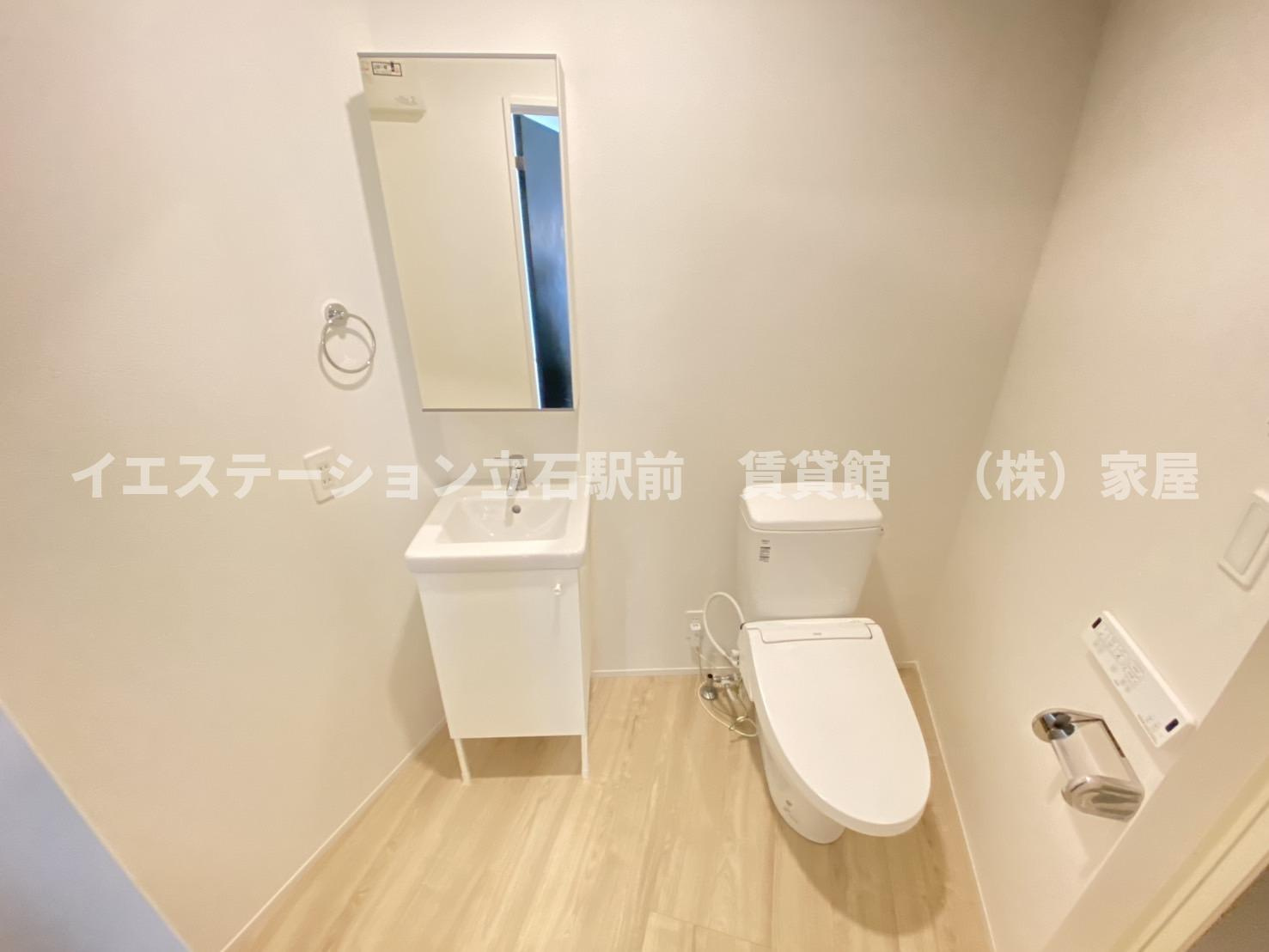 Silver Birdの洗面所