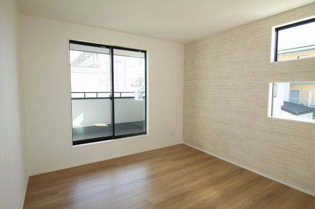 香美市土佐山田町宝町4丁目　3号棟　【内覧可能】（全5区画）　新築戸建の洋室|2F　北西の部屋　7.75帖