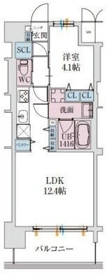【間取り】 | スプランディッド梅田グランノース