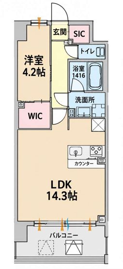 【間取り】 | スプランディッド梅田グランノース