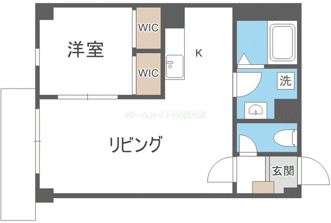【間取り】 | ソラシアレジデンス九条