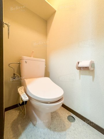 リバーサイド東櫛原のトイレ|嬉しい温水洗浄便座付き♪