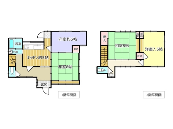 【間取り】 | 伊東市川奈　戸建