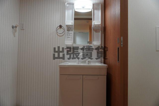 仲介手数料0！！ワイズタワー新栄の独立洗面台