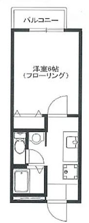 メゾンパールⅠの間取り