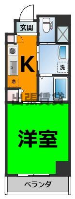 仲介手数料0！！ワイズタワー新栄の間取り