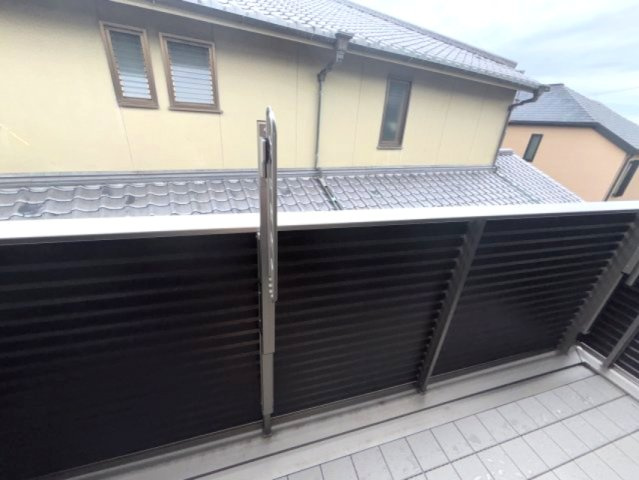 Aparutoman岡本のバルコニー