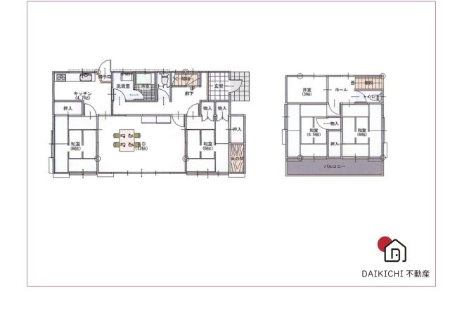 【間取り】 | 白岡市篠津　中古戸建