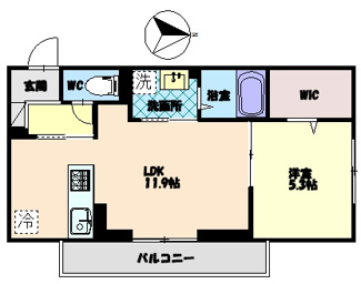 【間取り】 | アーバンライフヒロ沖浜