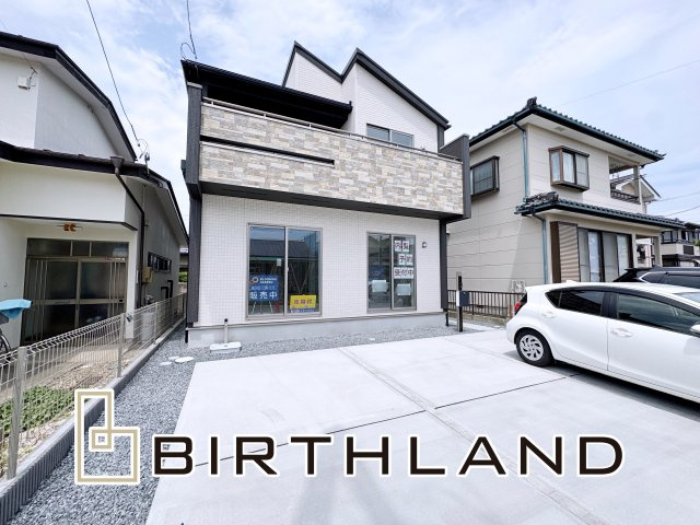 新築戸建・建売　郡山市昭和一丁目　BLOOMING GARDEN　全1棟の外観|＜1号棟＞耐震＋制震の繰り返す地震に強い家！