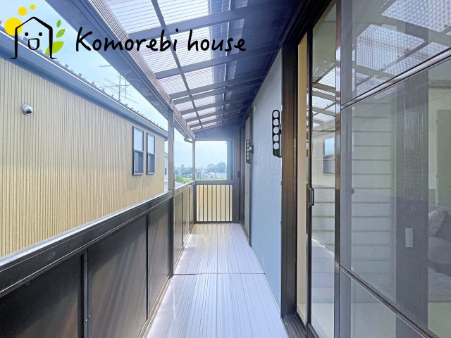 上尾市大字原市　中古戸建のバルコニー|2025/8/18　撮影