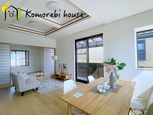 上尾市大字原市　中古戸建の居間・リビング|2025/8/18　撮影