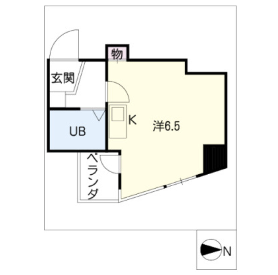 名古屋市天白区植田西２丁目　収益マンションの間取り