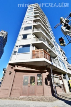 是空NANBAⅡの外観|角地・陽当り良・人気の難波駅徒歩圏内・オーキャットすぐ