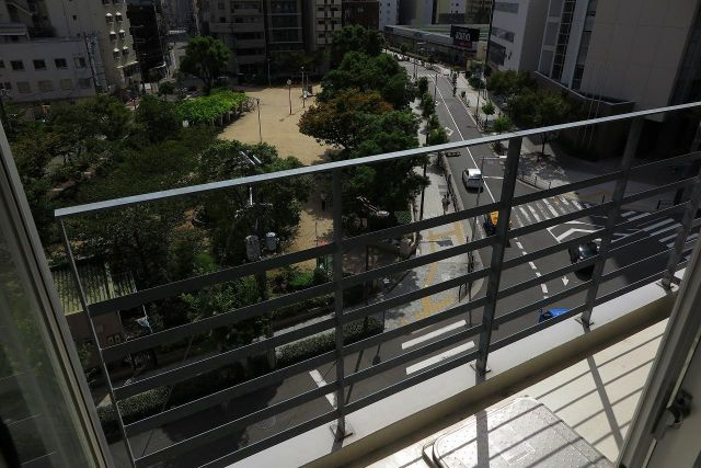 是空NANBAⅡの展望|近くが公園です