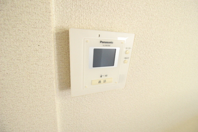 サンビレッジ梅満Cのセキュリティ|TVモニター付きで安心です☆