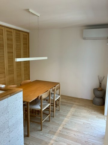 坂出市久米町　縦格子が印象的な和モダンな平屋のダイニング