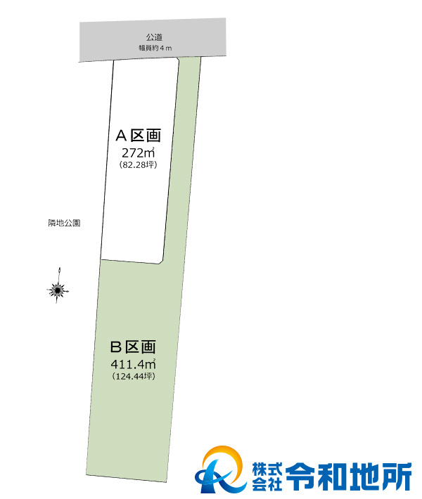 売地　中郡大磯町東小磯の土地図