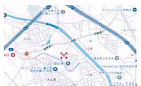 中古　志木市上宗岡1丁目の地図
