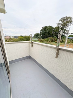 【バルコニー】 | 狭山市東三ツ木　新築分譲　西武新宿線『新狭山駅』徒歩9分　【新狭山小学区】