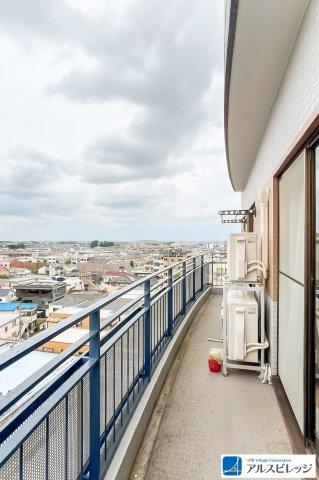 グランシェ志木のバルコニー