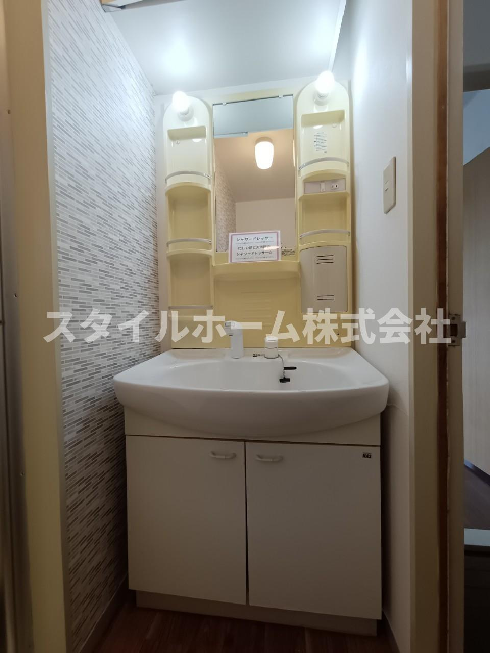 オリオンハイツCの洗面所