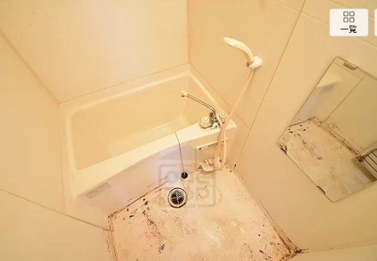 メゾン南千里の浴室