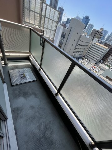 テラスレジデンス梅田東のバルコニー