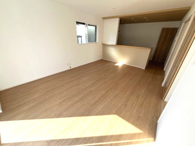 【居間・リビング】 | 【20万円ｷｬｯｼｭﾊﾞｯｸ対象物件】ファーストタウン生駒郡第11三郷町三室 全1棟 1号棟 | 施工例写真