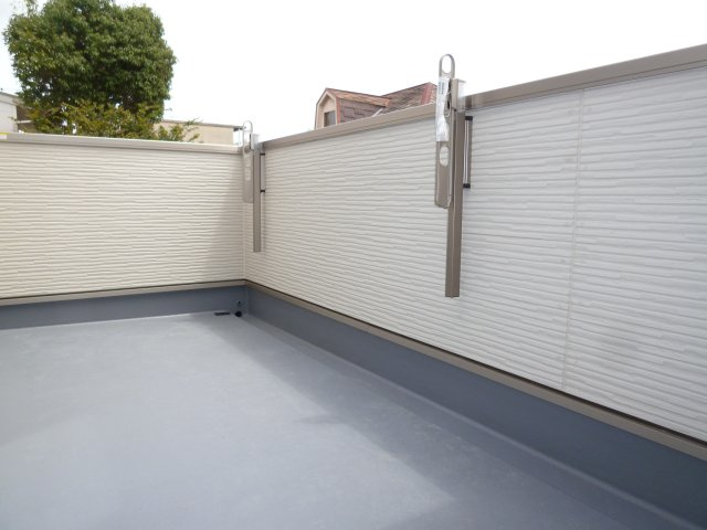 FIRSTTOWN第4港区明正｜名古屋市の戸建ならホームアップのバルコニー|【売主施工例】