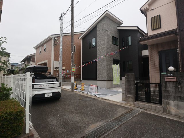 【外観】 | 《仲介手数料無料》練馬区三原台１丁目22-11(全1戸)新築一戸建てKEIAI Grace | 撮影日 2025年7月11日 17:20 曇り