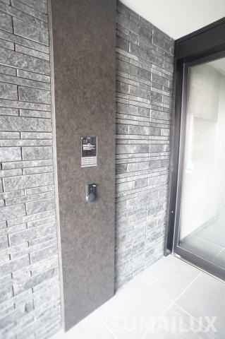 熊本市東区昭和町の賃貸マンションのエントランス
