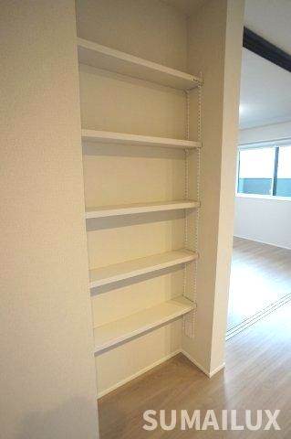 熊本市東区昭和町の賃貸マンションの収納